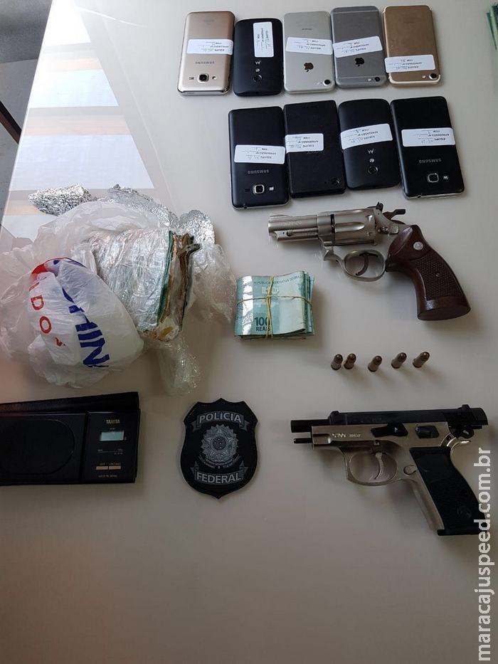 Operação da Federal contra família do narcotráfico prendeu 8 em Dourados