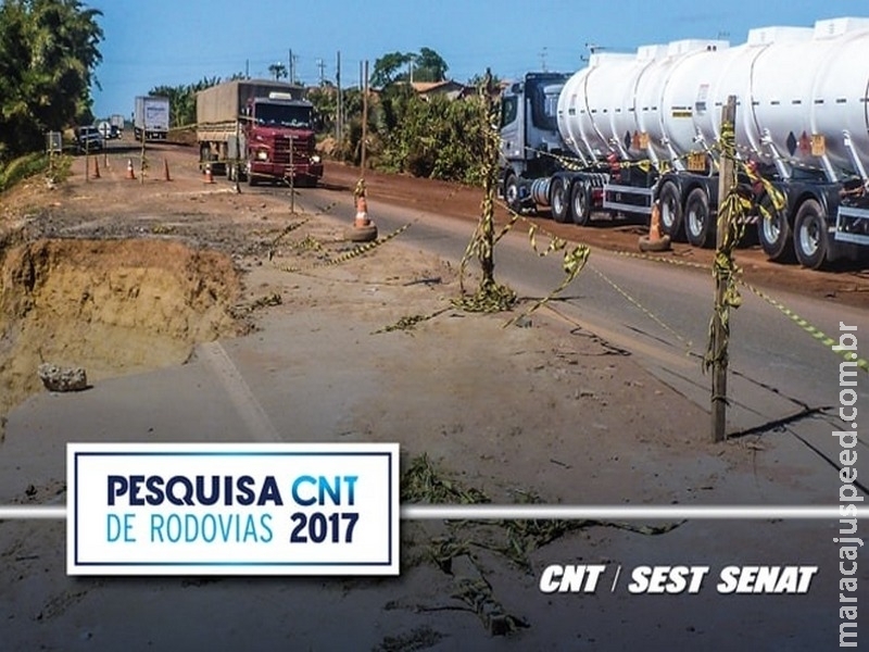 Pesquisa CNT indica piora da qualidade das rodovias Pesquisa CNT indica piora da qualidade das rodovias