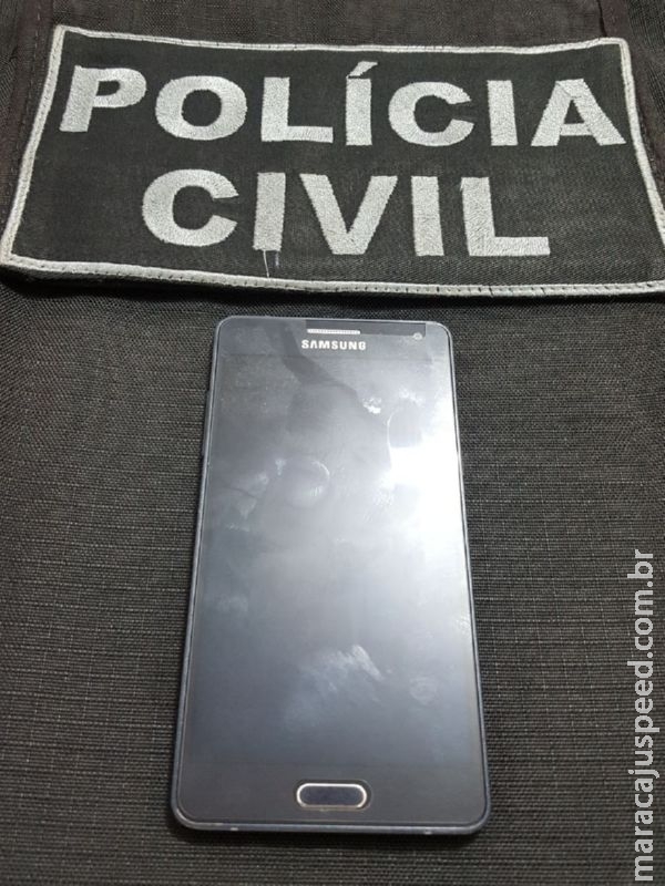 Polícia Civil de Maracaju prende autor de furto de celular em flagrante