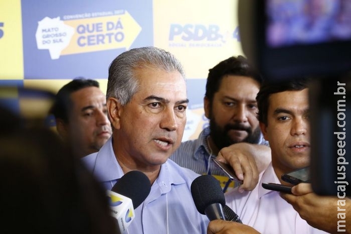 Quem for candidato em 2018 deve deixar governo até dezembro, avisa Reinaldo Quem for candidato em 2018 deve deixar governo até dezembro, avisa Reinaldo