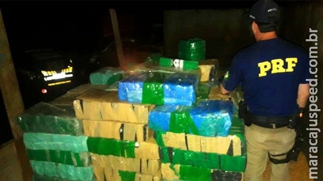 Carreta com 3 toneladas de maconha sai de MS e é apreendida no PR