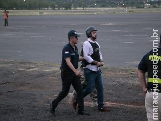 Extraditado, traficante Pavão será levado por avião da PF para SC