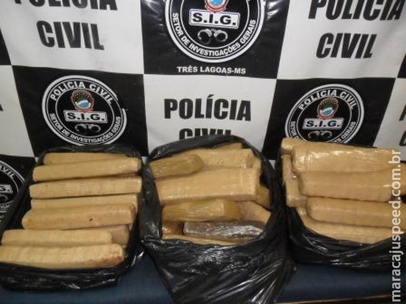 Maconha é encontrada jogada em fazenda, em Três Lagoas