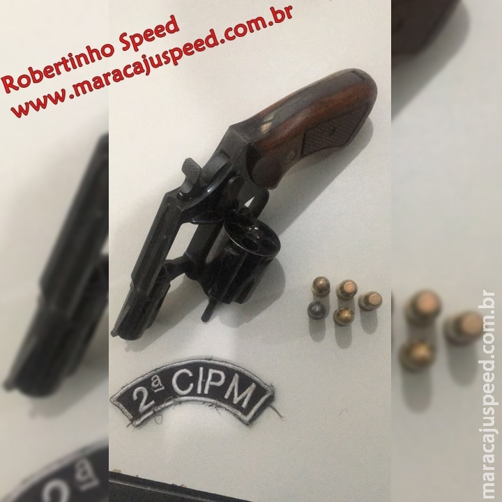 Maracaju: Polícia Militar apreende arma de fogo em veículo e proprietário é preso em flagrante Maracaju: Polícia Militar apreende arma de fogo em veículo e proprietário é preso em flagrante
