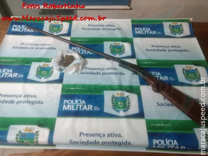 Maracaju: Vizinho aciona a PM, devido vizinho arrombar porta de sua residência e ameaçá-lo com uma espingarda Maracaju: Vizinho aciona a PM, devido vizinho arrombar porta de sua residência e ameaçá-lo com uma espingarda