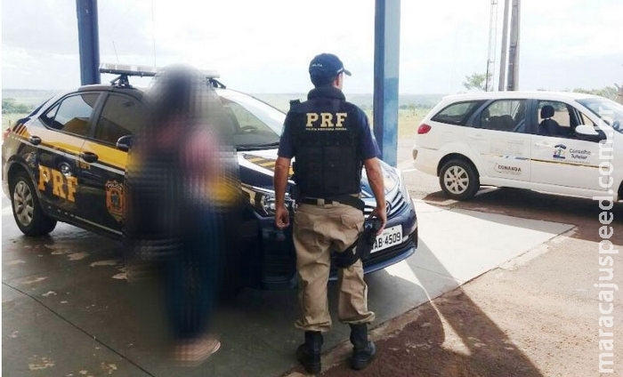 PRF flagra jovem de 15 anos que fugia para o RS com o namorado