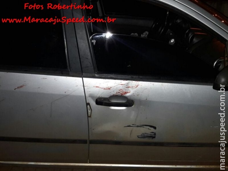 Maracaju: Motorista embriagado colide contra muro de residência, quebra parede de cozinha e posteriormente é preso em flagrante