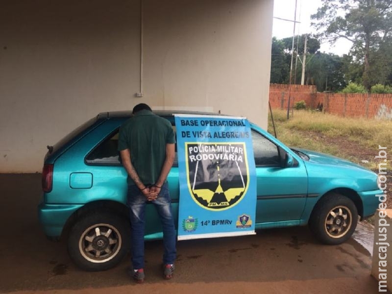 Maracaju: BOP PRE Vista Alegre recupera veículo furtado e prende homem por receptação