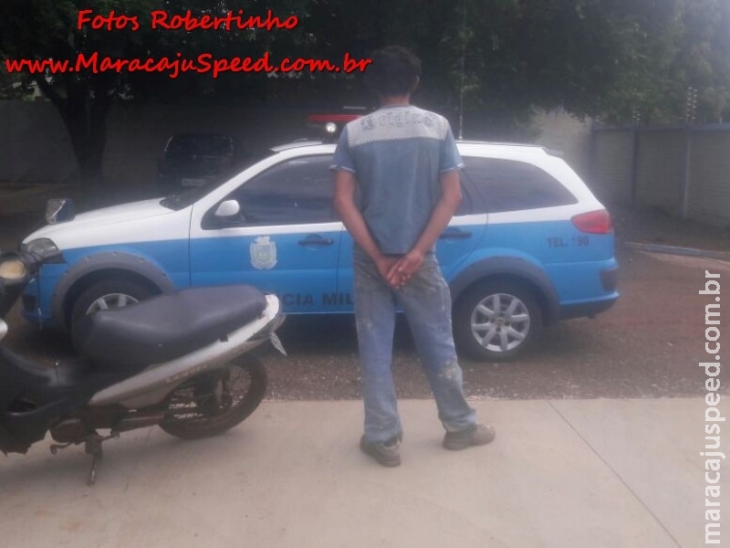 Maracaju: PM recupera motocicleta furtada e prende condutor por receptação Maracaju: PM recupera motocicleta furtada e prende condutor por receptação