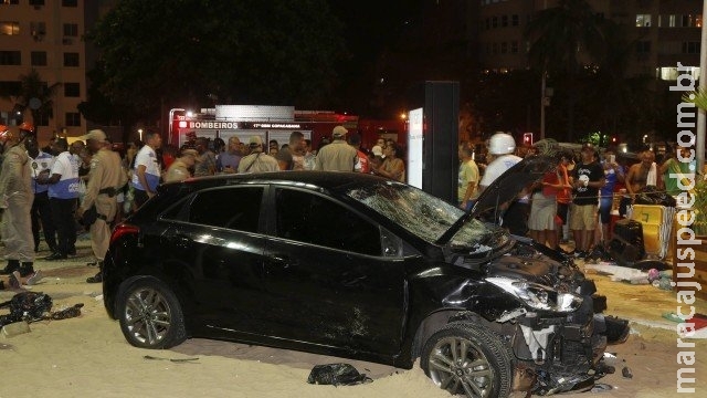 Motorista que atropelou 17 no Rio não estava alcoolizado, diz polícia