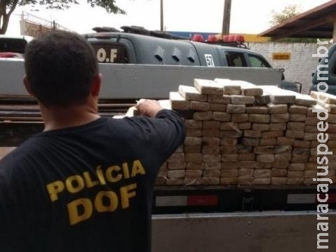 MS quebra recorde com apreensão de 427 toneladas de droga em 2017