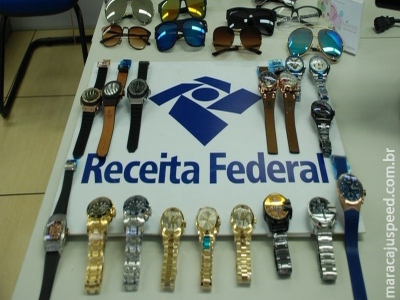 Receita apreendeu R$ 2,3 bilhões em produtos contrabandeados em 2017