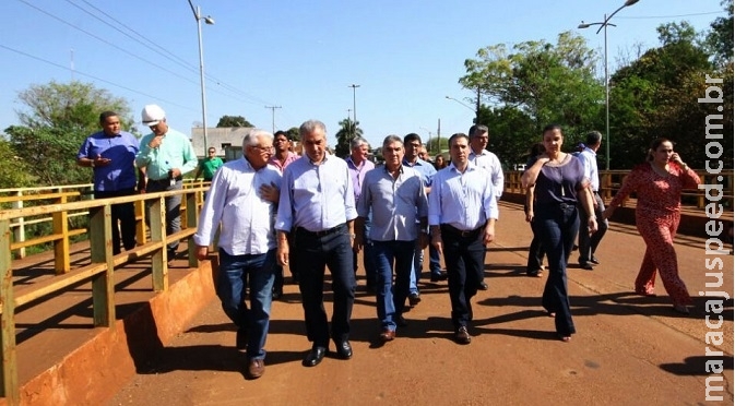Reinaldo Azambuja retorna das férias com entregas de obras emblemáticas em Maracaju Reinaldo Azambuja retorna das férias com entregas de obras emblemáticas em Maracaju