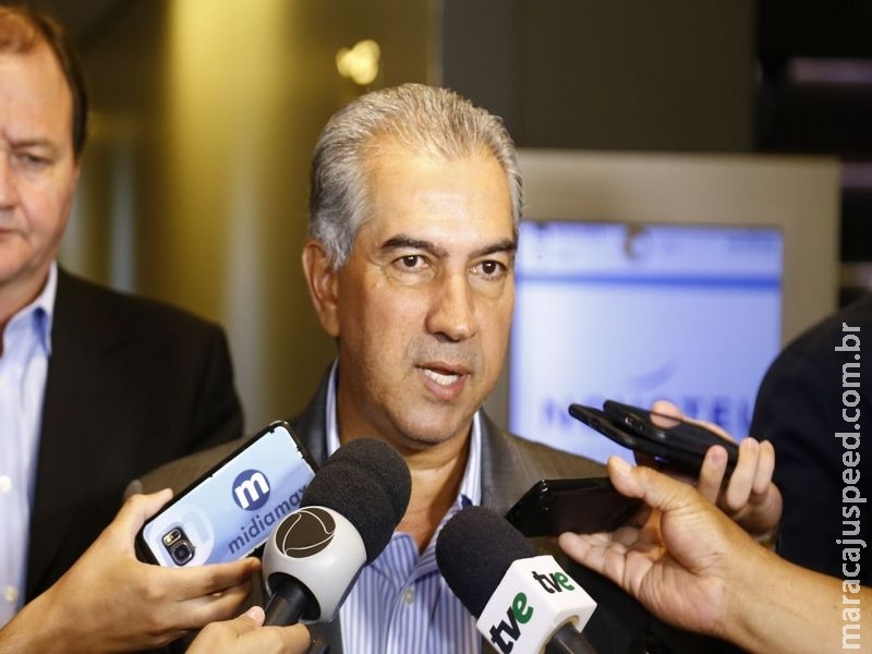 Reinaldo teme perdas acima de R$ 400 milhões em 2018 e nega privatizar MSGás Reinaldo teme perdas acima de R$ 400 milhões em 2018 e nega privatizar MSGás