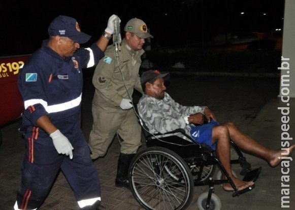 Trabalhador rural picado por cobra jararaca é socorrido em estado grave