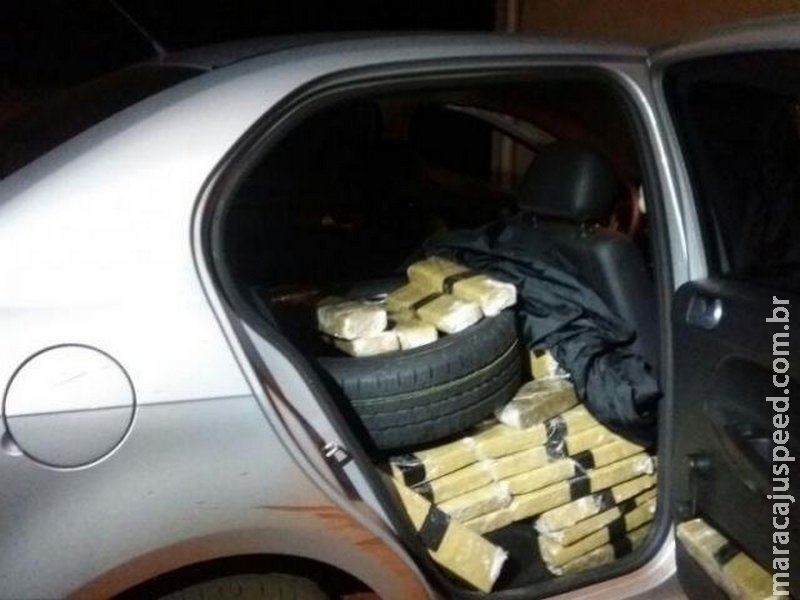 Adolescente de 17 anos é apreendido com meia tonelada de maconha