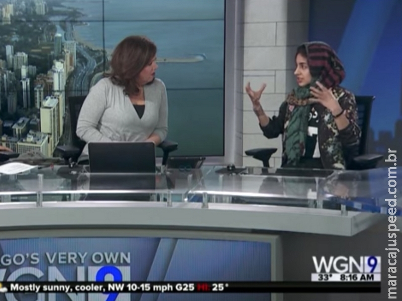 Blogueira iraniana é perguntada sobre armas nucleares e dá aula na TV Blogueira iraniana é perguntada sobre armas nucleares e dá aula na TV