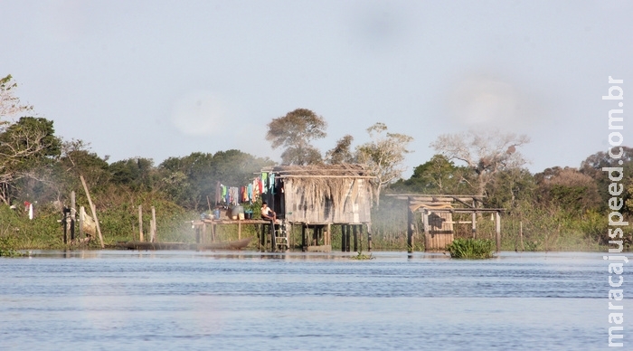 Com o rio subindo, comunidades ribeirinhas começam a ser monitoradas no Pantanal Com o rio subindo, comunidades ribeirinhas começam a ser monitoradas no Pantanal