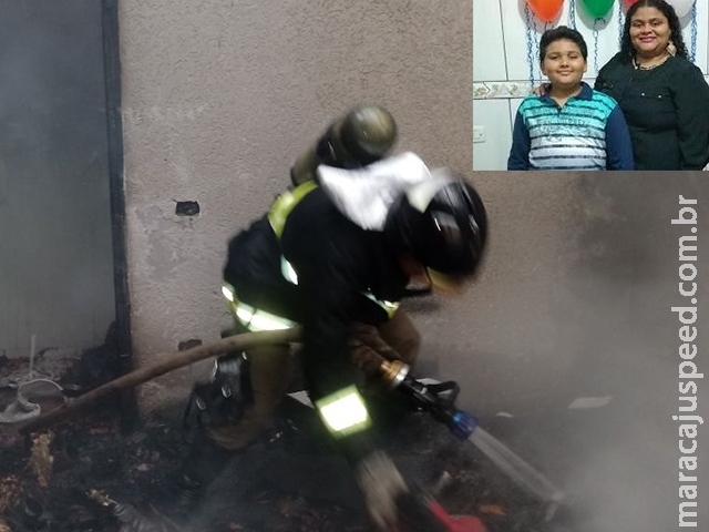 Corpos carbonizados de mulher e criança são achados em casa incendiada