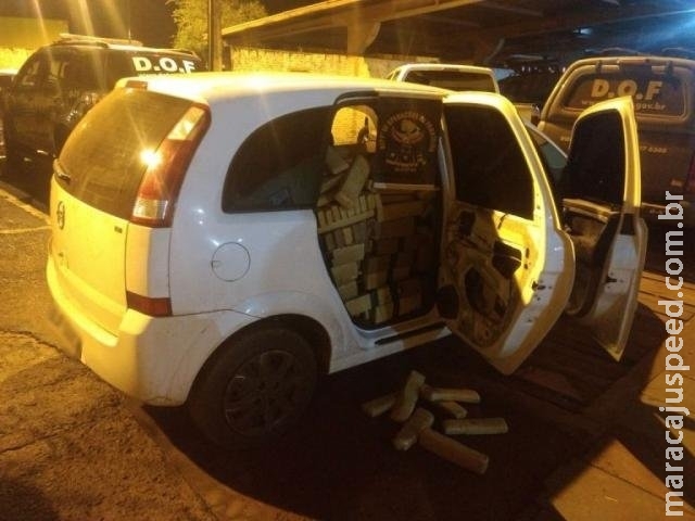 DOF apreende veículo com quase uma tonelada de maconha na MS-164 DOF apreende veículo com quase uma tonelada de maconha na MS-164