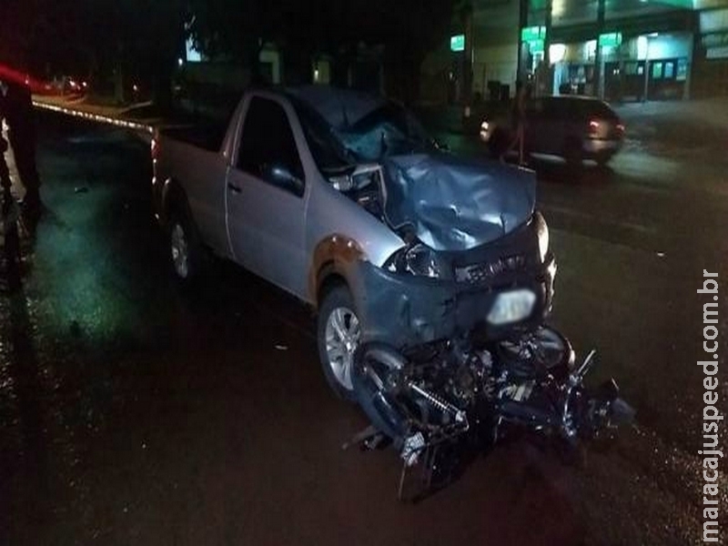 Idoso sofre acidente e é arremessado a 50 metros da moto