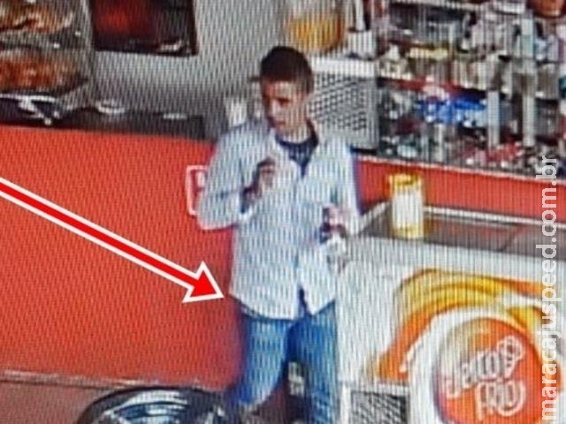 Polícia divulga imagem de envolvido em morte de comerciante durante assalto