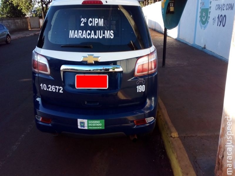 Polícia Militar de Maracaju cumpre mandado de prisão na Vila Juquita após acidente de trânsito