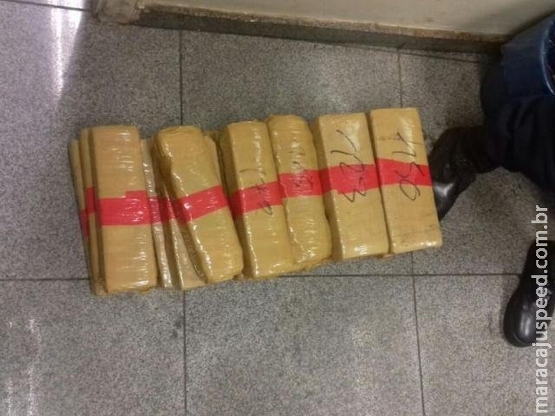 Jovens são presas depois de serem flagradas com maconha na rodoviária