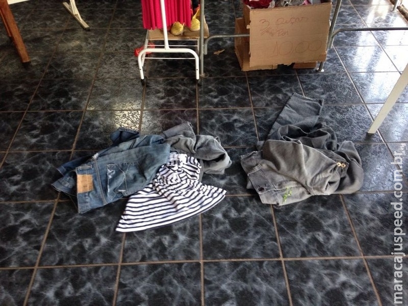 Ladrões invadem comércio em Campo Grande e levam de balas a computador