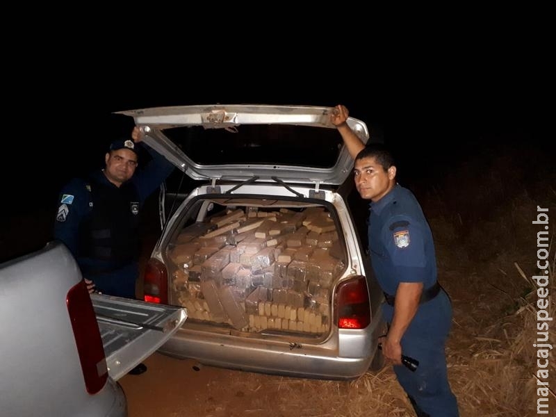 Maracaju: Polícia Militar apreende mais de meia tonelada de maconha em veículo