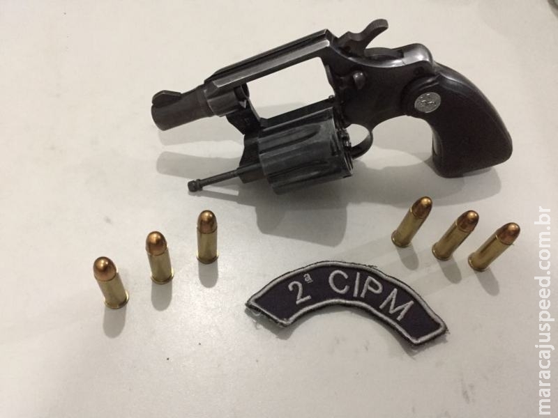 Maracaju: Policial com ouvido aguçado, atende ocorrência de briga familiar e apreende arma de fogo calibre .38 Maracaju: Policial com ouvido aguçado, atende ocorrência de briga familiar e apreende arma de fogo calibre .38