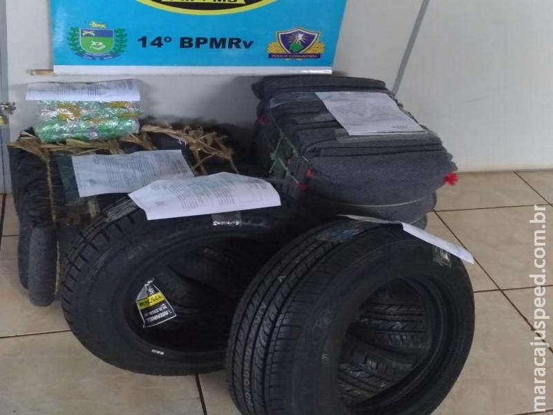 Maracaju: PRE BOPE Vista Alegre apreende mercadorias oriundas do contrabando Maracaju: PRE BOPE Vista Alegre apreende mercadorias oriundas do contrabando