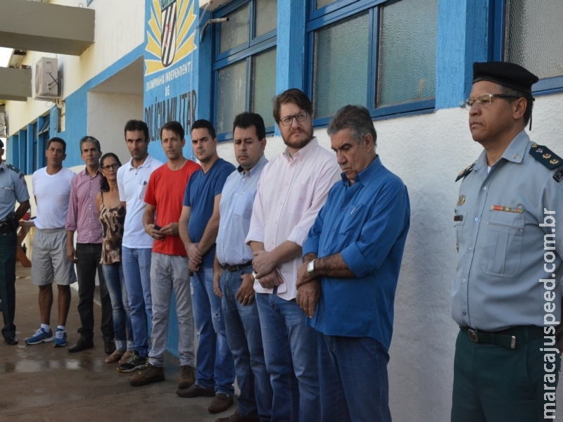Maracaju: Projeto Bom de Bola, Bom na Escola 2018 teve o início nesta manhã em solenidade Maracaju: Projeto Bom de Bola, Bom na Escola 2018 teve o início nesta manhã em solenidade