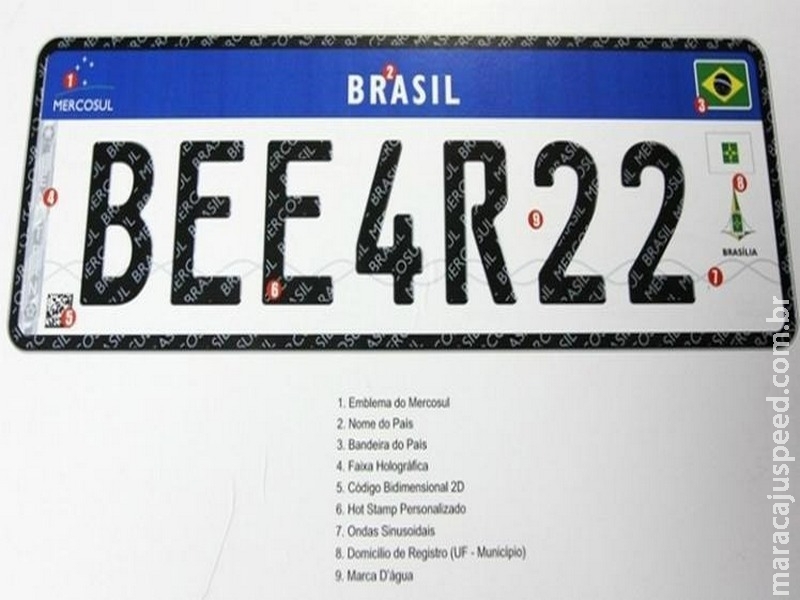 Não é brincadeira: Contran suspende resolução sobre placas padrão Mercosul Não é brincadeira: Contran suspende resolução sobre placas padrão Mercosul