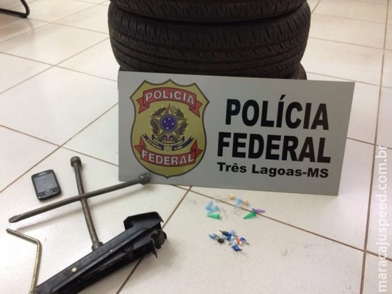 Quadrilha tentou vender pneus e rodas de carro furtado da PF pela internet