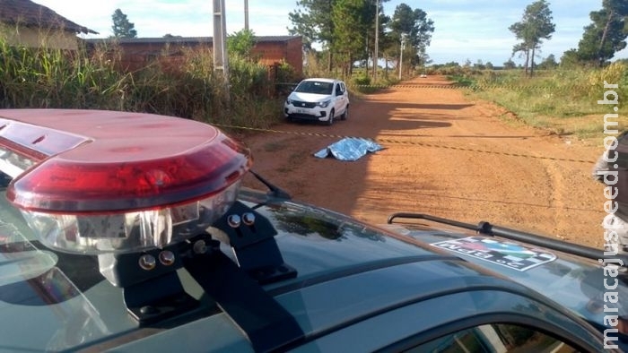Durante briga, homem é executado a tiros por motorista de caminhonete 