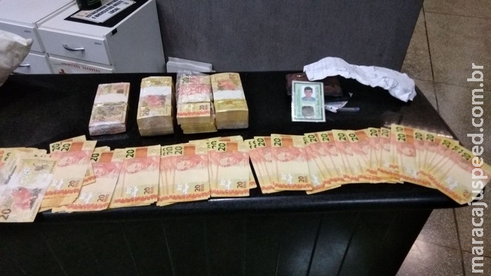 Estudante é preso pela PM com mais de R$ 36 mil em notas falsas em Dourados
