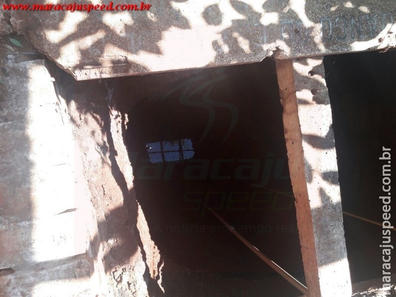 Maracaju: Criança de 3 anos é resgatada de dentro de poço artesiano com cerca de 7 metros de profundidade
