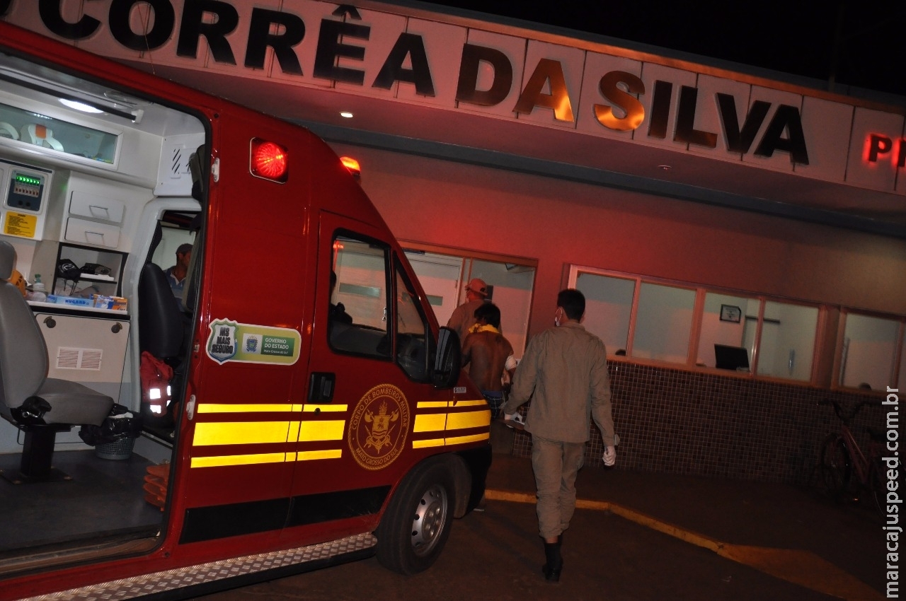 Maracaju: Homem é agredido com garrafadas e é preso após dar entrada ao Pronto Socorro Maracaju: Homem é agredido com garrafadas e é preso após dar entrada ao Pronto Socorro