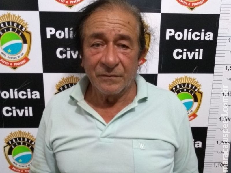 Maracaju: Polícia Civil prende em flagrante homem de 68 anos de idade por estupro de vulnerável