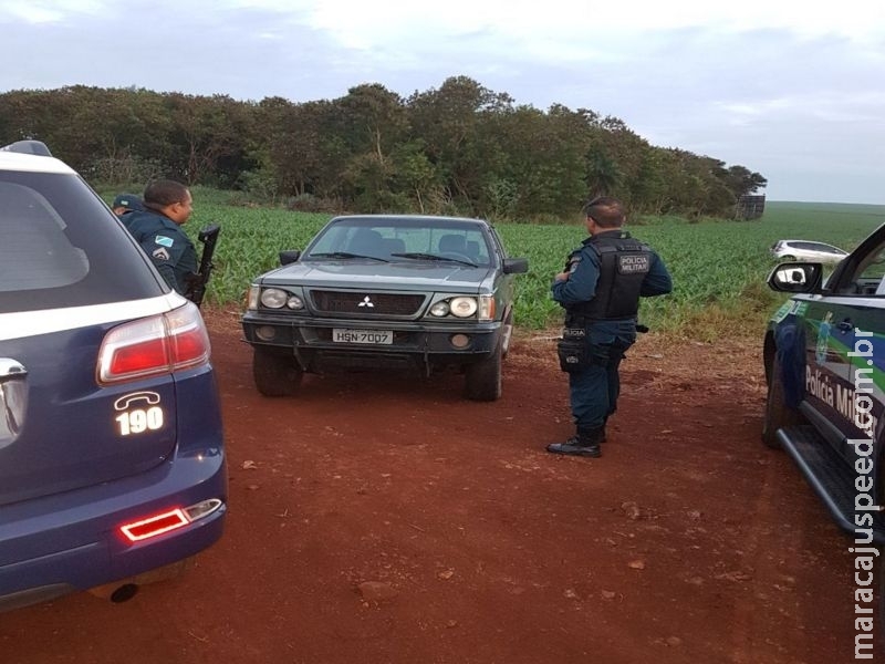 Maracaju: Polícia Militar recupera veículos furtados em operação na rodovia MS-162