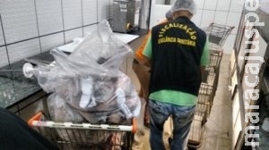 Operação apreende 7 toneladas de alimentos em mercado e açougues