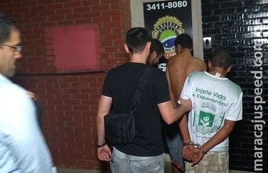 SIG prende reincidentes por assalto em casa de idosos