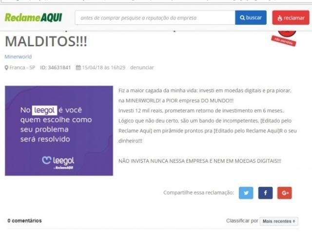 Vítimas de empresa que explorou bitcoins surgem de todos os lados Vítimas de empresa que explorou bitcoins surgem de todos os lados