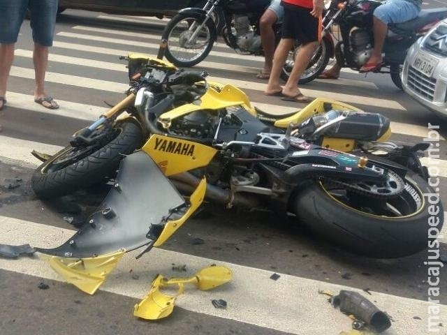 Colisão entre carro e motocicleta mata homem na Euler de Azevedo