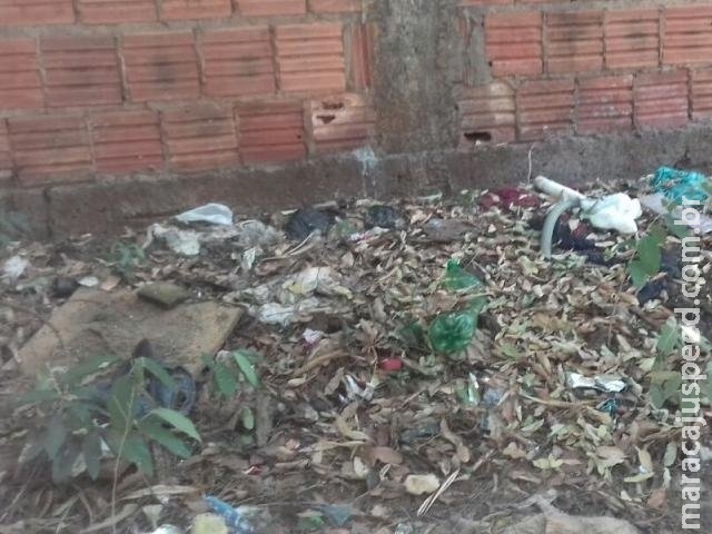Há mais de um ano, calçada perde espaço para lixo Há mais de um ano, calçada perde espaço para lixo