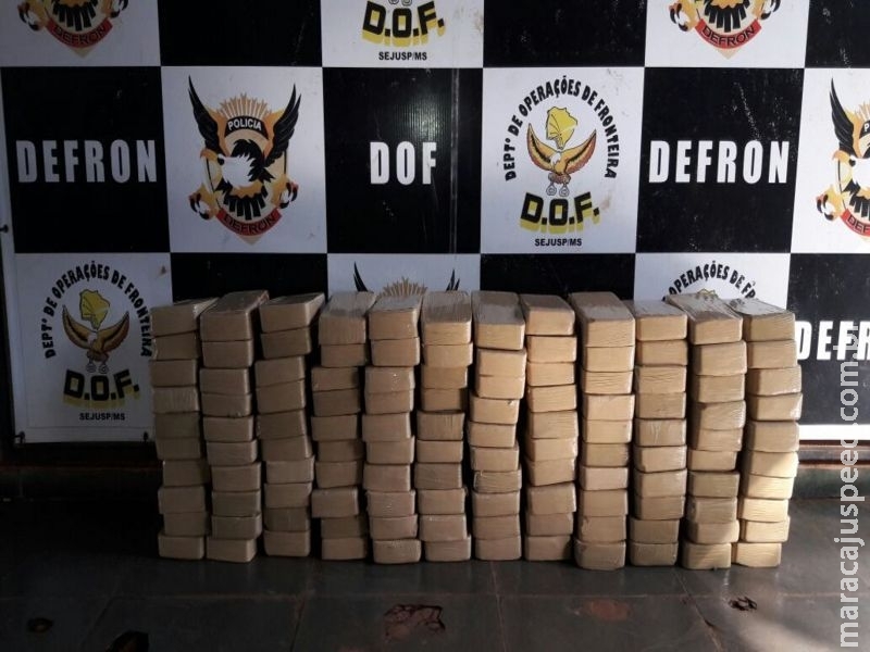 Maracaju: DOF prende homem por tráfico de pasta base de cocaína Maracaju: DOF prende homem por tráfico de pasta base de cocaína
