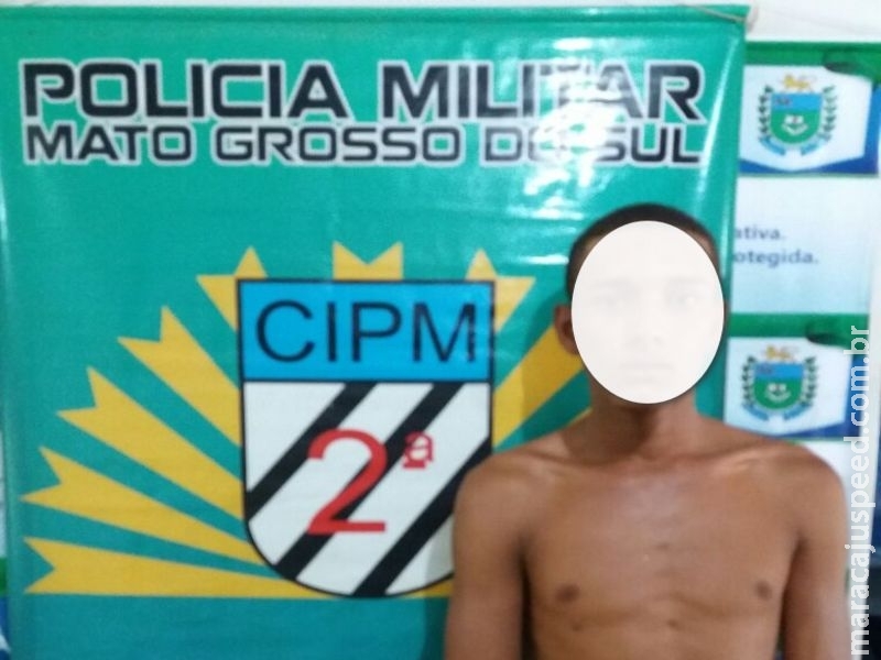 Maracaju: Polícia Militar e Polícia Civil cumprem mandado de prisão de autor de assalto ocorrido na Vila Margarida