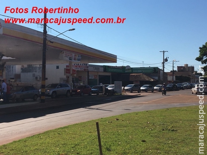 Maracaju: Posto Shell esta abastecendo veículos particulares Maracaju: Posto Shell esta abastecendo veículos particulares