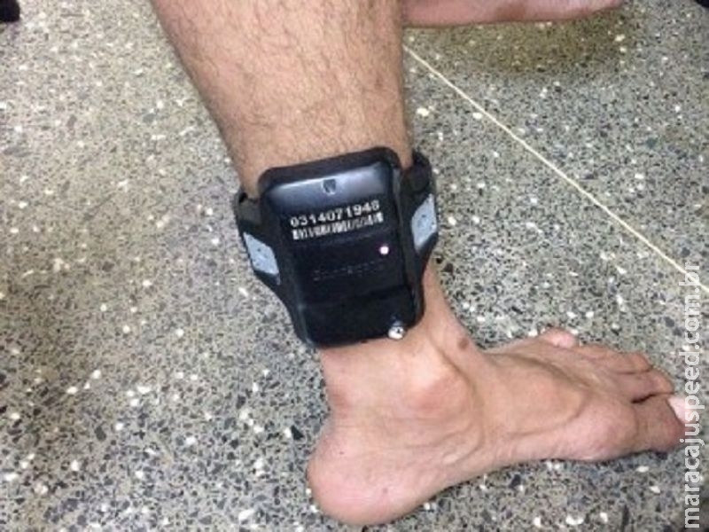 Polícia Civil de Maracaju prende traficante que usava tornozeleira eletrônica Polícia Civil de Maracaju prende traficante que usava tornozeleira eletrônica